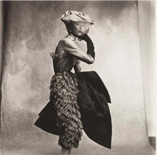 Load image into Gallery viewer, Irving Penn, &quot;Cocoa Dress for Balenciaga, Paris, 1950&quot; Print
