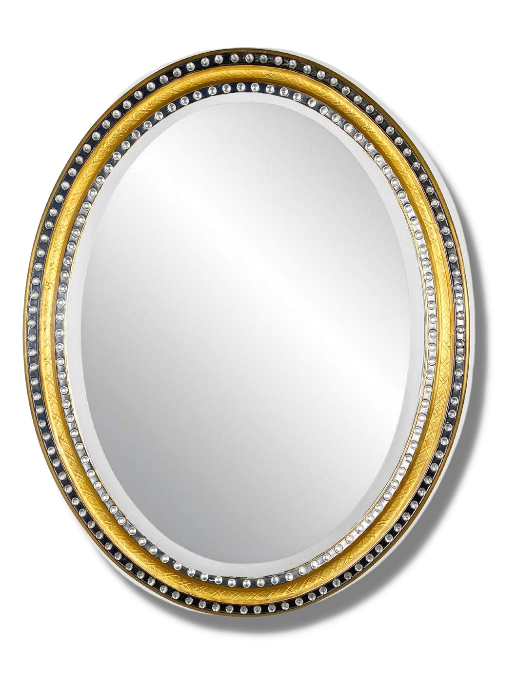 Irish Regency Oval Mirror