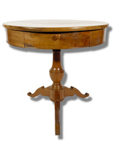 Load image into Gallery viewer, Antique Drum Table
