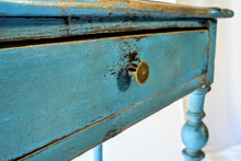 Load image into Gallery viewer, Antique Blue Table
