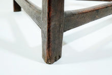 Load image into Gallery viewer, Antique Oak Cricket Table
