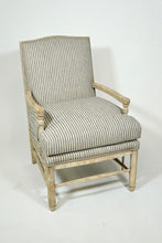 Load image into Gallery viewer, Pair of French Country Lounge Chairs with Matching Ottoman (Set)
