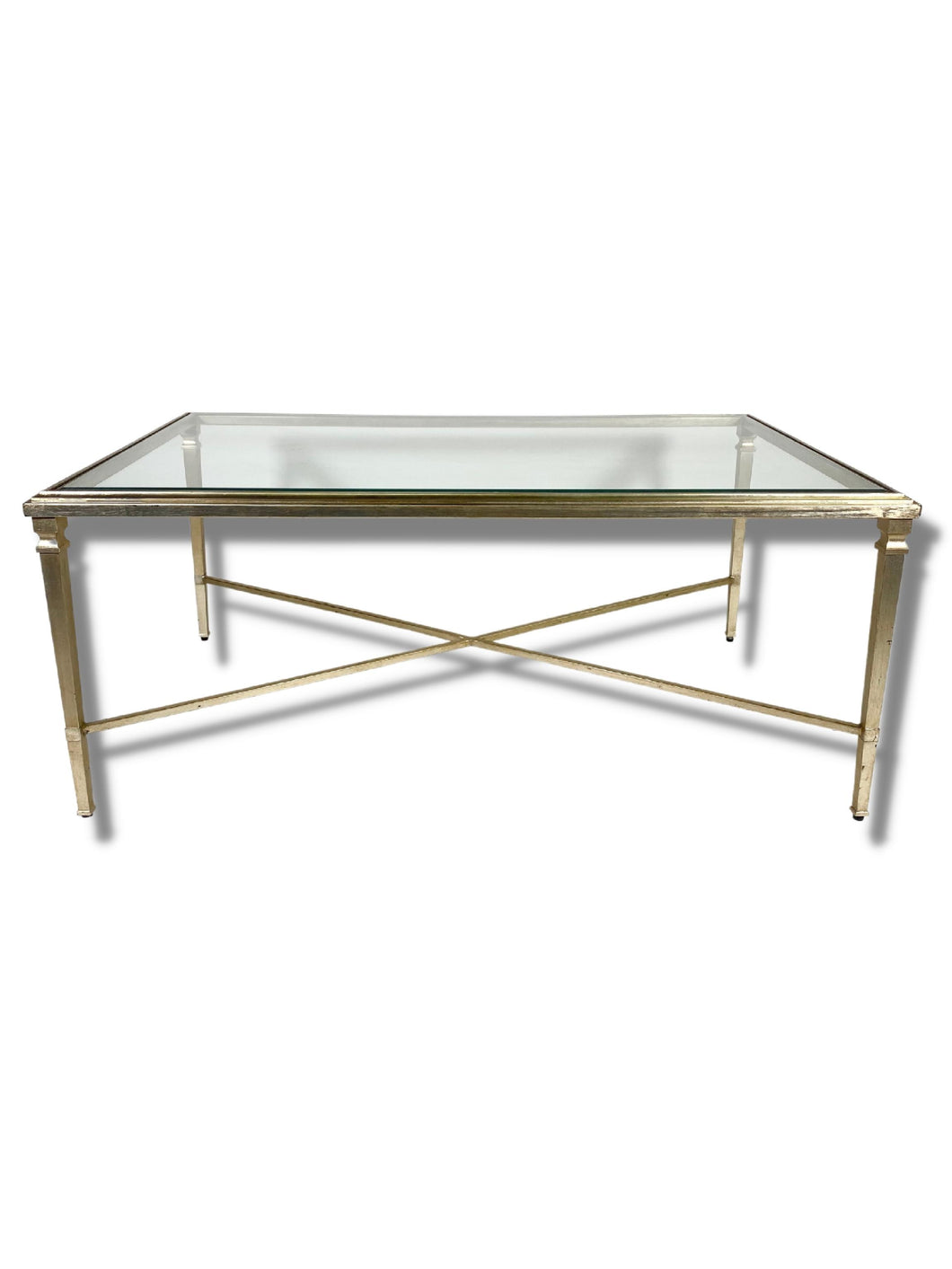 Silvered Iron Coffee Table
