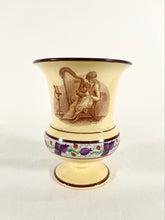 Load image into Gallery viewer, Small Yellow Canaryware Vase
