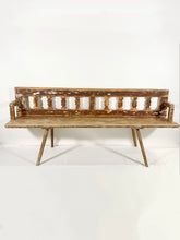 Load image into Gallery viewer, Antique Train Station Bench

