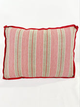 Load image into Gallery viewer, Antique French Ticking Boxed Pillows (Pair)
