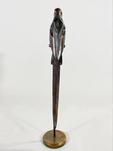 Load image into Gallery viewer, Art Deco Bronze Parrot
