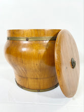 Load image into Gallery viewer, Asian Brass Bound Wood Container
