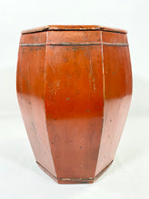 Load image into Gallery viewer, Asian Lacquered Wood Barrel
