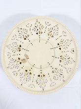 Load image into Gallery viewer, Reticulated Creamware Cake Stand
