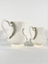 Load image into Gallery viewer, Small Assorted Ironstone Pitchers (Pair)
