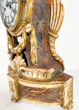 Load image into Gallery viewer, Antique French Painted Mantle Clock
