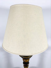 Load image into Gallery viewer, Painted Pedestal Lamp Table
