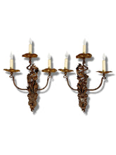 Load image into Gallery viewer, Italian Iron Sconces (Pair)
